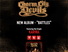 Tablet Screenshot of charmcitydevils.com